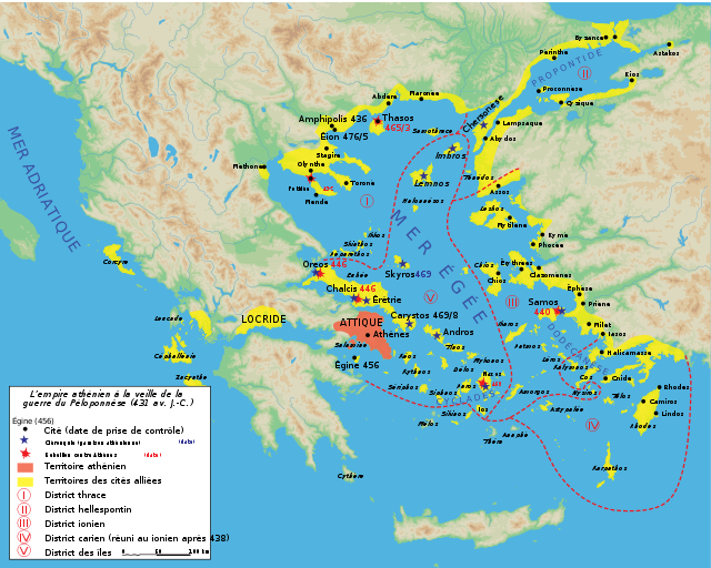 Lokacija Atene