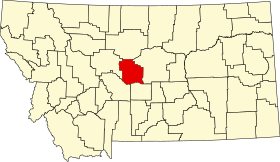Localisation de Comté de Judith Basin(Judith Basin County)