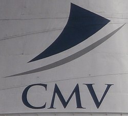 Logo de Cruise & Maritime Voyages en couleurs.