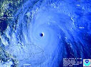 Hurricane Mitch at peak intensity