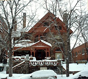 The Molly Brown House Museum in Denver, Colora...