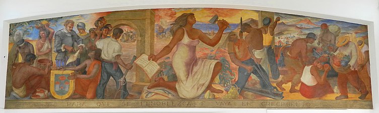 Fresque Historia de La Serena.