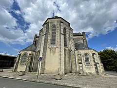 Chevet de l'église.