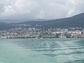 Neuchâtel seen from the lake