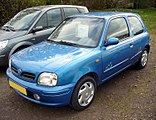 Nissan Micra tredørs (1998−2000)