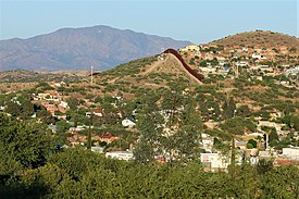 Imagem panorâmica de Nogales