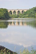 Le viaduc de Messarges.