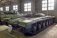クビンカ戦車博物館に展示されている試作車