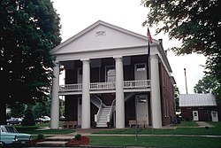 Ohio County courthouse in Rising Sun