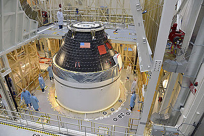 Completed EFT-1 Orion, September 2014