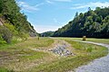 Paintsville Lake's emergency spillway.