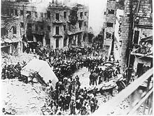 Palestine Post offices after car bomb attack, 1 February 1948, Jerusalem Palestine Post Bombing.jpg