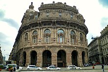Palazzo della Borsa, Genoa Piazza de Ferrari - Genoa Stock Exchange, Palazzo della borsa.jpg