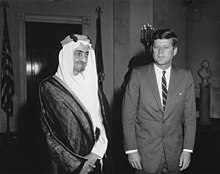 Faisal with John F. Kennedy