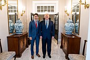 President Trump and Canadian Prime Minister Justin Trudeau President Trump Meets with the Prime Minister of Canada (48099905122).jpg