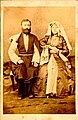 Prince Mkrtich Artsruni with his wife Srbuhi in Gavar, 19th century