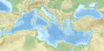 کوه الشعانبی در Mediterranean واقع شده