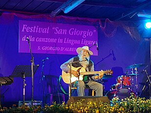 Renzo Graglia, ezibisiùn au Festival de San Zorzu 2023, seâ finâle, categurìa sulisti