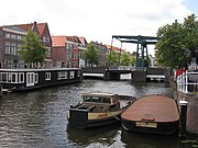 Rijnbrug over Nieuwe Rijn Leiden