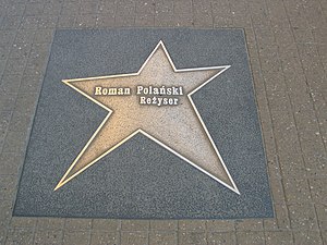 Łódź Walk of Fame - Roman Polański (Roman Pola...