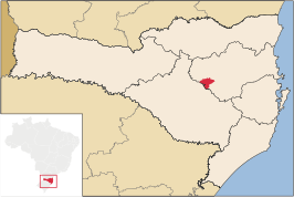 Kaart van Pouso Redondo