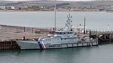 A Border Force patrol vessel Searcher - Border Force ship (cropped).jpg