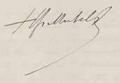 signature de Gustave Mutel