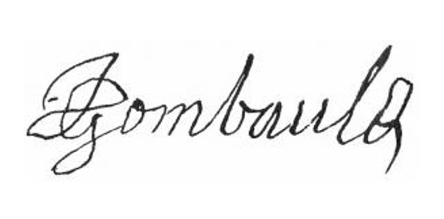 signature de Jean Ogier de Gombauld