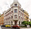 Mietshaus in geschlossener Bebauung, Eckhaus zur Blumenstraße