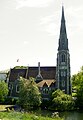 St Albans English Church. From north