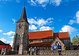 St James, a Victorian church designed by C. N. Beazley