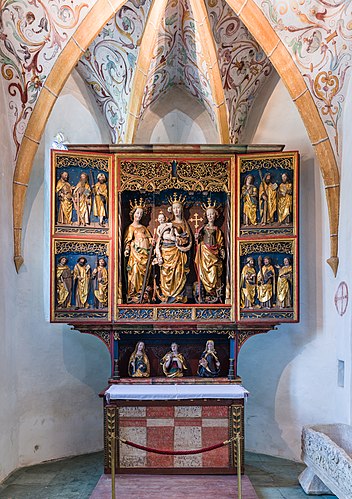 Створчатый алтарь церкви Оссиахского аббатства[нем.] (Каринтия)