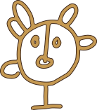 Taino symbol of a sun
