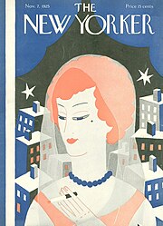 Portada de Karasz para The New Yorker, 7 de noviembre de 1925