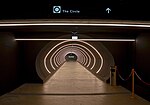 Tunneln vid The Circle, Zürichs internationella flygplats