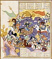 Tyrkisk illustrasjon til Shahnameh frå rundt 1580.