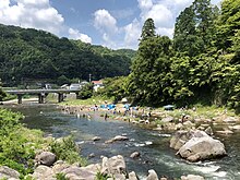 夏の香嵐渓（豊田市足助町）