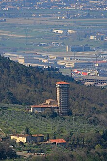Foto della torre di Baroncoli a Calenzano (FI)