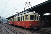 電化時に導入されたBFe4/4形（←CFe4/4形）電車（1979年撮影）