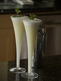 Tropical Gin Fizz Cocktail