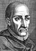 Toribio de Mogrovejo (1538-1606), misioneru español, arzobispu de Lima y organizador de la Ilesia católica nel virreinatu de Perú. Canonizáu en 1726.