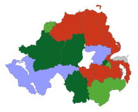 United Kingdom general election, 2015 (Northern Ireland).svg