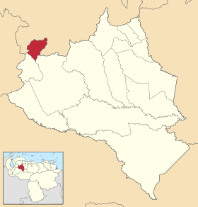Localisation de Monseñor José Vicente de Unda