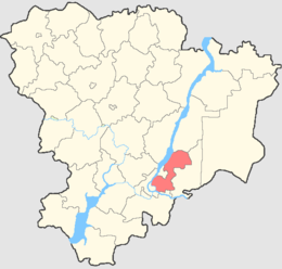 Sredneachtubinskij rajon – Mappa