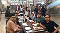 Wiki-ID committee meetup after workshop event, 26 April 2015