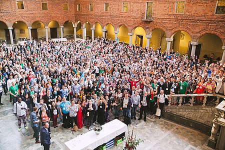 Foto de grupo en Wikimania 2019 (Estocolmo)