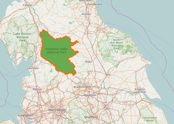 Datoteka:Yorkshire Dales map.xcf