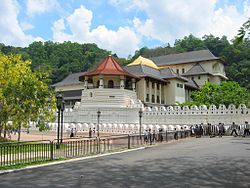 The Temple of the Tooth in Kandy