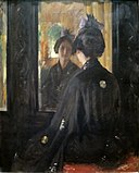 ウィリアム・メリット・チェイス The Mirror (1900前後)