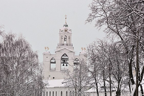 740. Звонница Спасо-Преображенского монастыря, Ярославль Автор — Vsatinet